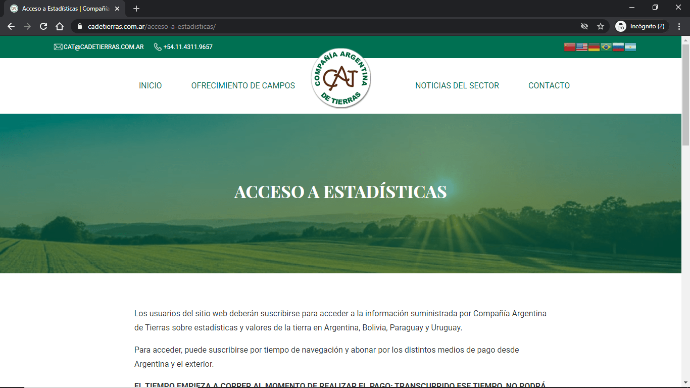 Compañía Argentina de Tierras - Instructivo de Compra 02
